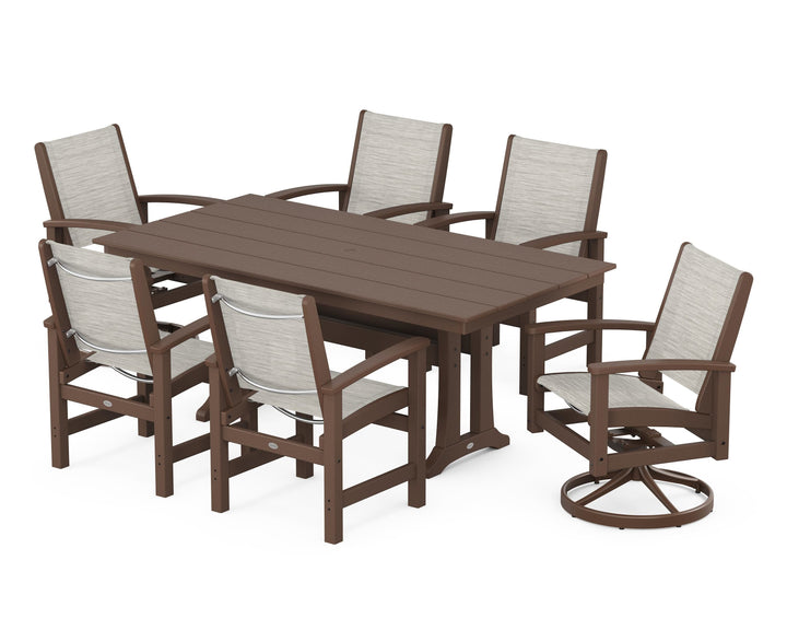 POLYWOOD® 7 Piece Coastal Dining Set