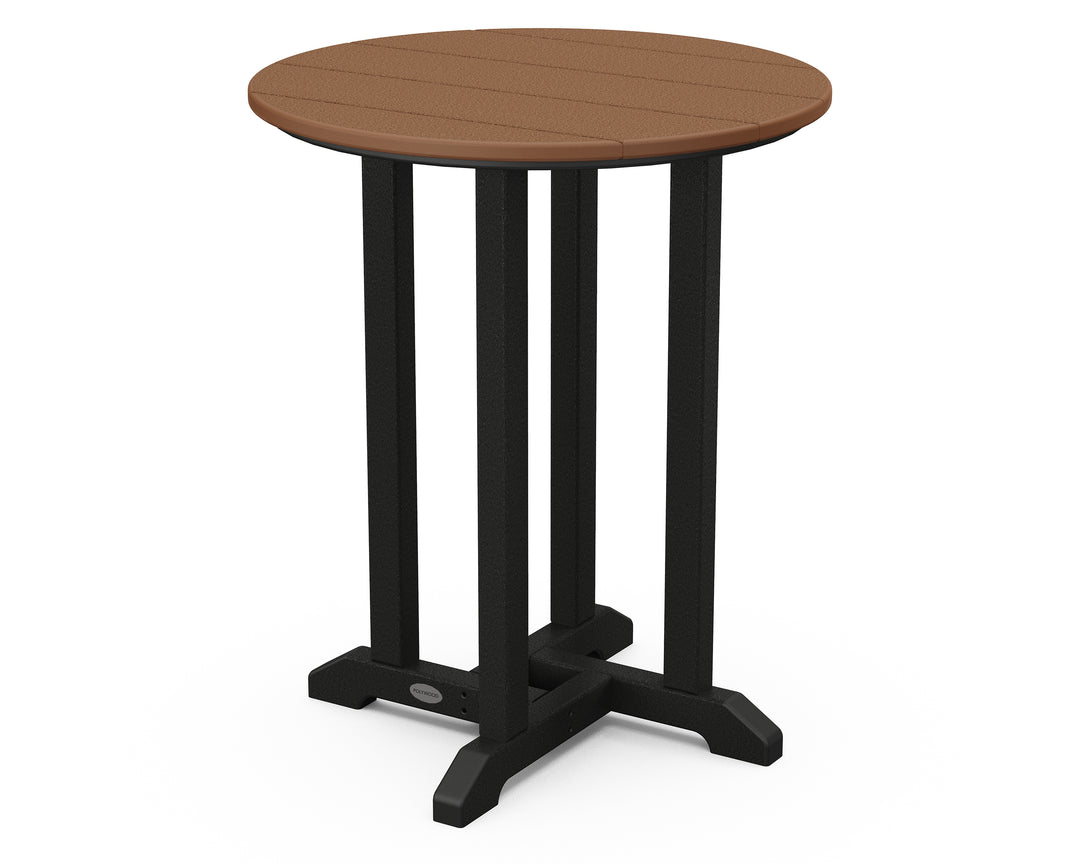 POLYWOOD® Contempo 24" Round Dining Table