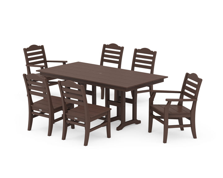 POLYWOOD® Savannah 7-Piece Farmhouse Dining Set