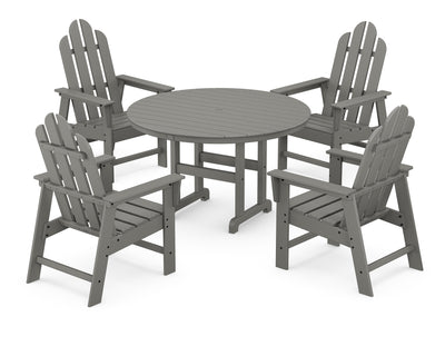 Long Island 5-Piece Round Farmhouse Dining Set