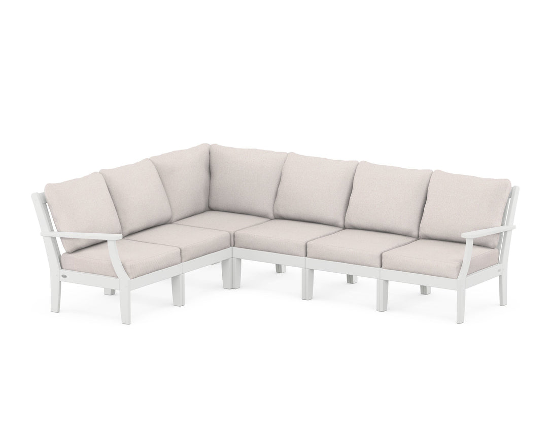 POLYWOOD® Braxton Modular 6-Piece Deep Seating Set