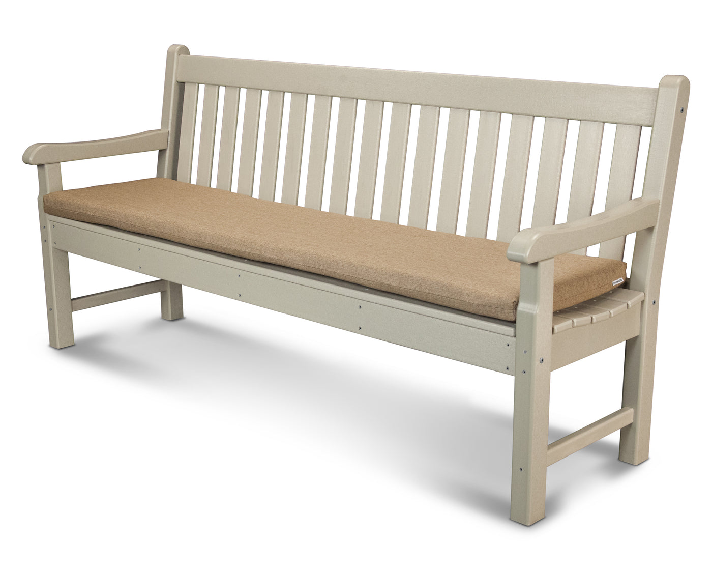 Rockford 72" Bench with Seat Cushion