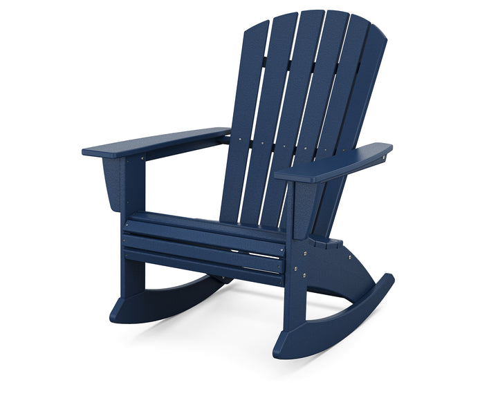 POLYWOOD® Nautical Curveback Adirondack Rocking Chair