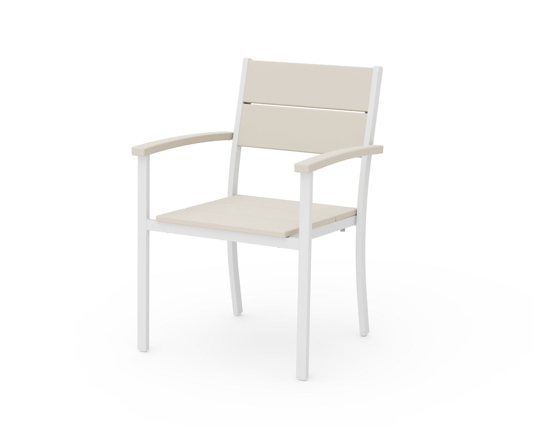 POLYWOOD® Main Street Stacking Dining Arm Chair