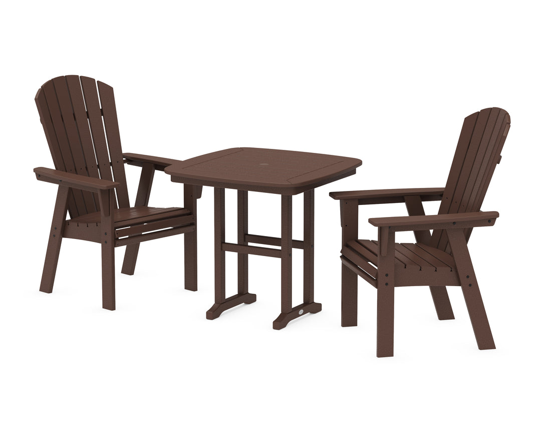 POLYWOOD® Nautical Adirondack 3-Piece Dining Set