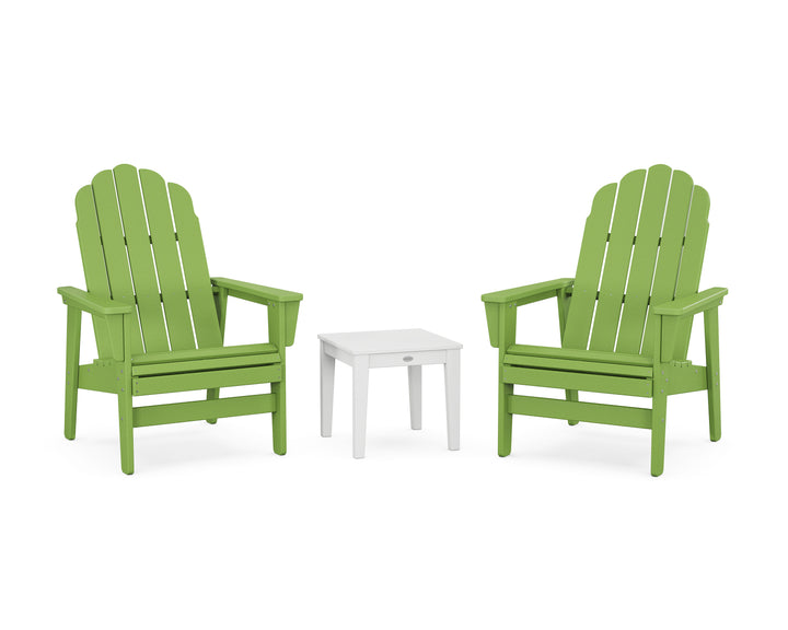 POLYWOOD® 3-Piece Vineyard Grand Upright Adirondack Set