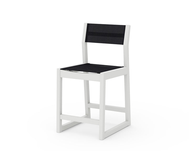 POLYWOOD® EDGE Sling Counter Side Chair