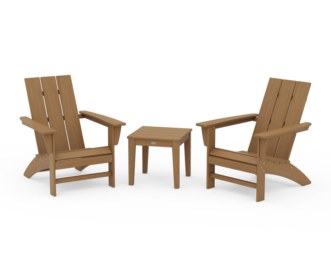 POLYWOOD® Modern Adirondack 3-Piece Set