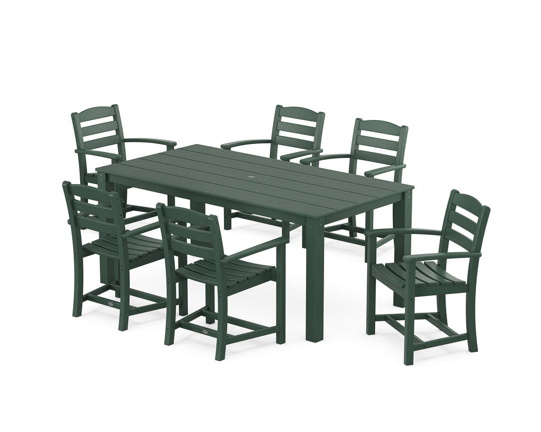 POLYWOOD® La Casa Cafe' Arm Chair 7-Piece Parsons Dining Set