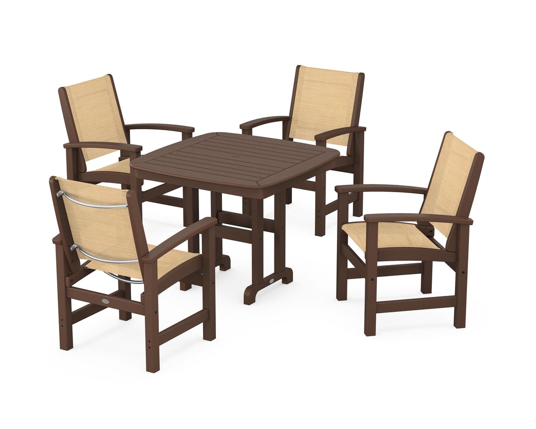 POLYWOOD® Coastal 5-Piece Dining Set