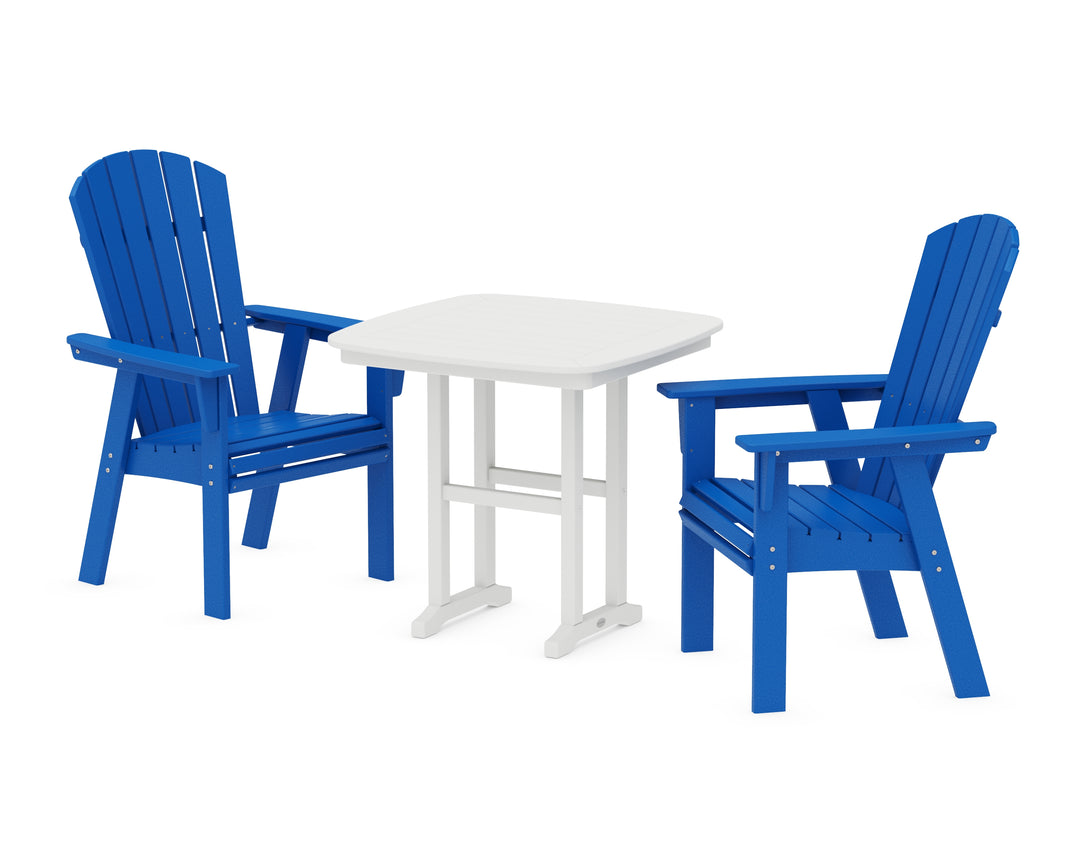 POLYWOOD® Nautical Adirondack 3-Piece Dining Set