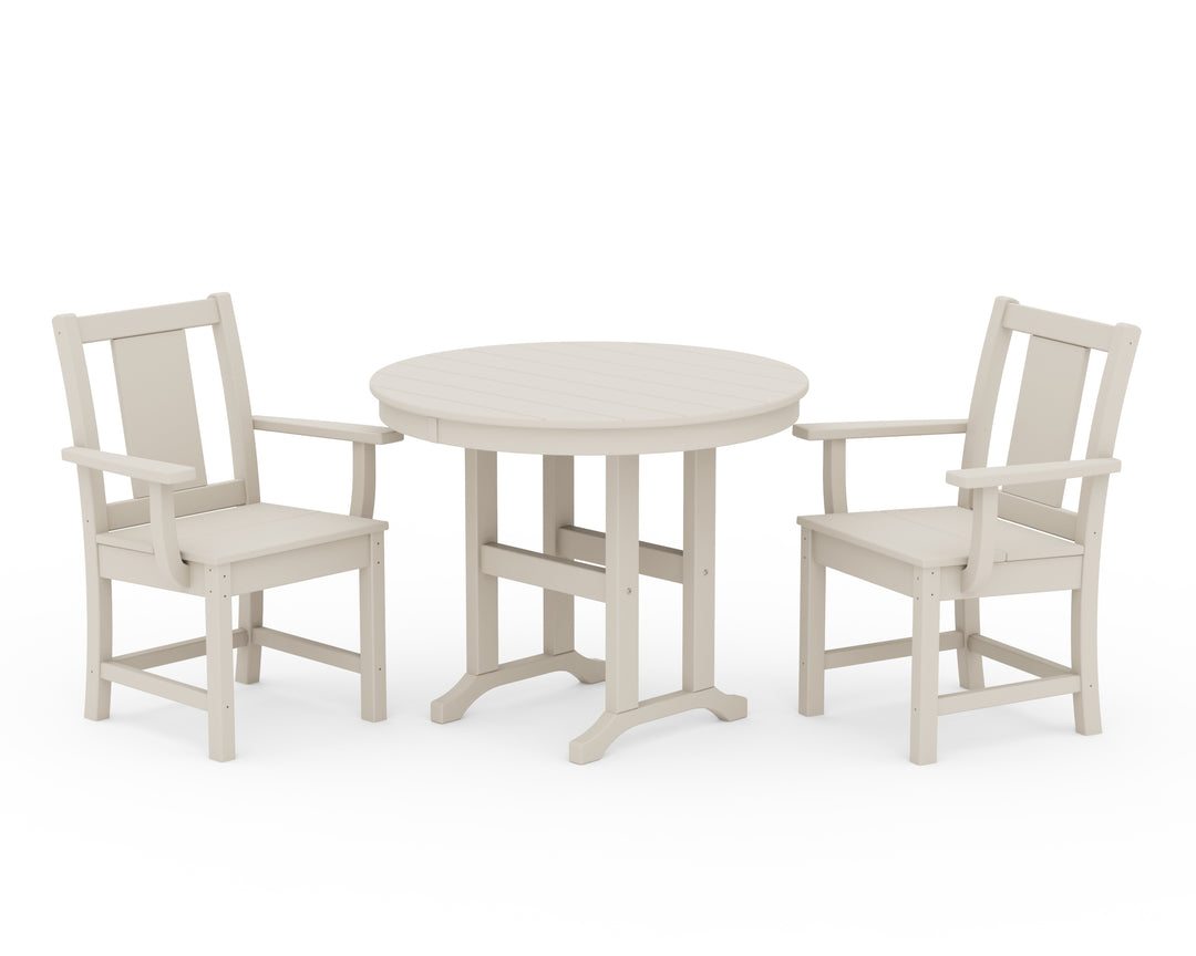 POLYWOOD® Prairie 3-Piece Farmhouse Dining Set