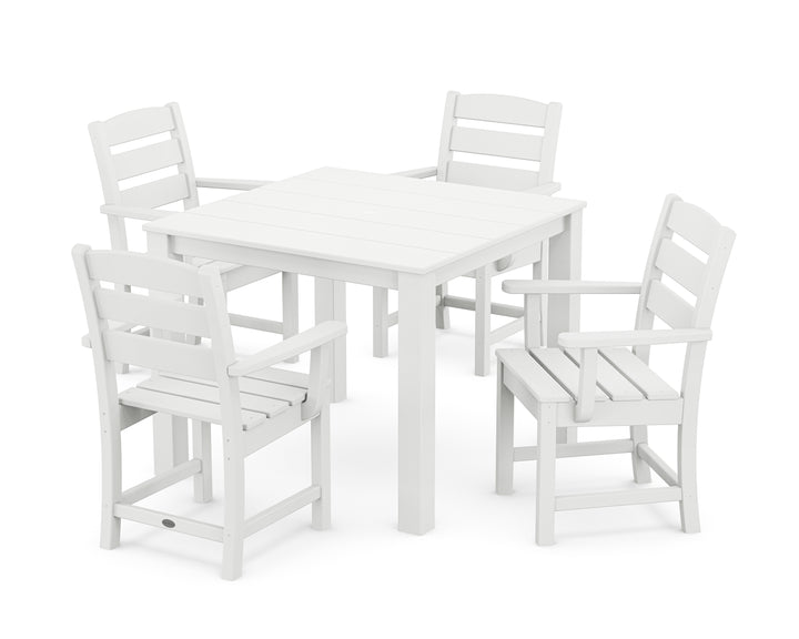 POLYWOOD® Lakeside 5-Piece Parsons Dining Set