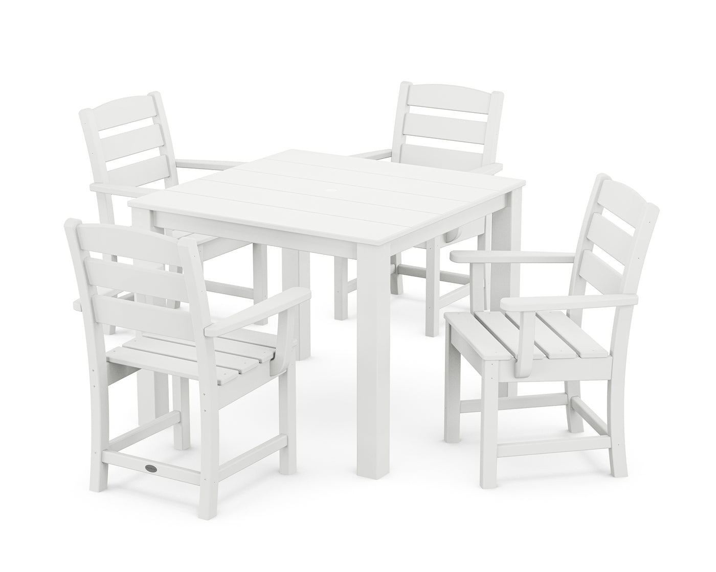 Lakeside 5-Piece Parsons Dining Set