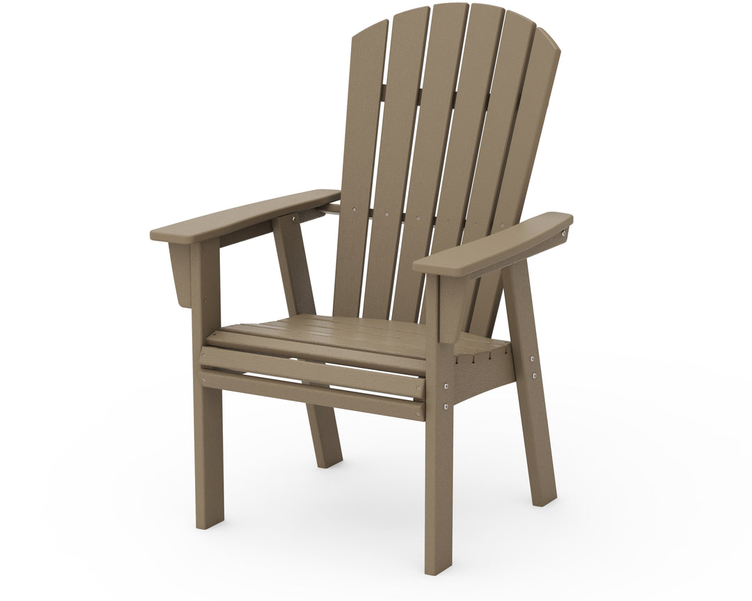 POLYWOOD® Nautical Curveback Adirondack Dining Chair