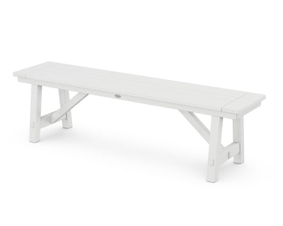 Rustic Farmhouse 60" Backless Bench