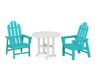 Long Island 3-Piece Round Dining Set