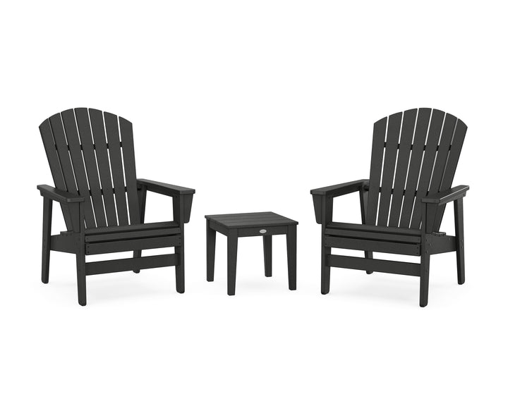 POLYWOOD® 3-Piece Nautical Grand Upright Adirondack Set