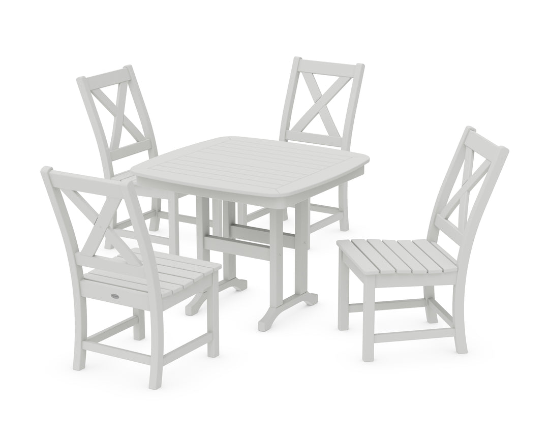 POLYWOOD® Braxton Side Chair 5-Piece Dining Set