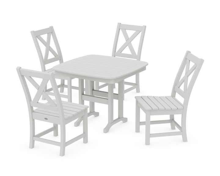 POLYWOOD® Braxton Side Chair 5-Piece Dining Set