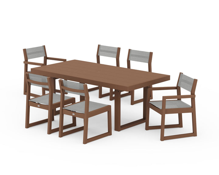 POLYWOOD® EDGE Sling 7-Piece Dining Set