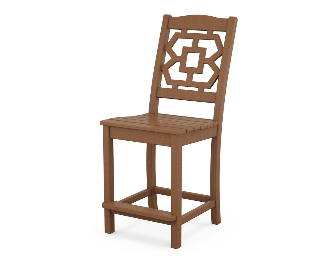 Martha Stewart by POLYWOOD® Chinoiserie Counter Side Chair