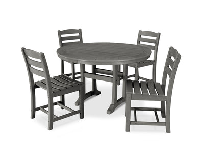 La Casa CafŽ 5-Piece Side Chair Dining Set