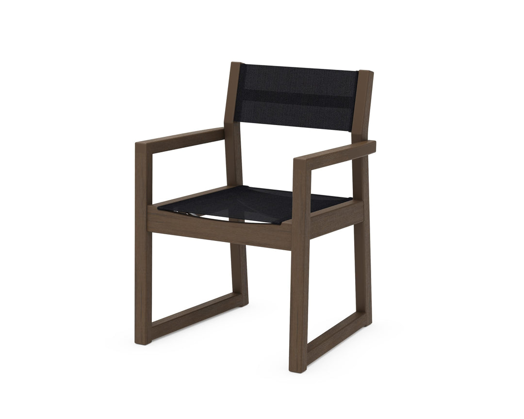 POLYWOOD® EDGE Sling Dining Arm Chair