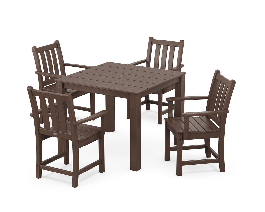 POLYWOOD® Traditional Garden 5-Piece Parsons Dining Set