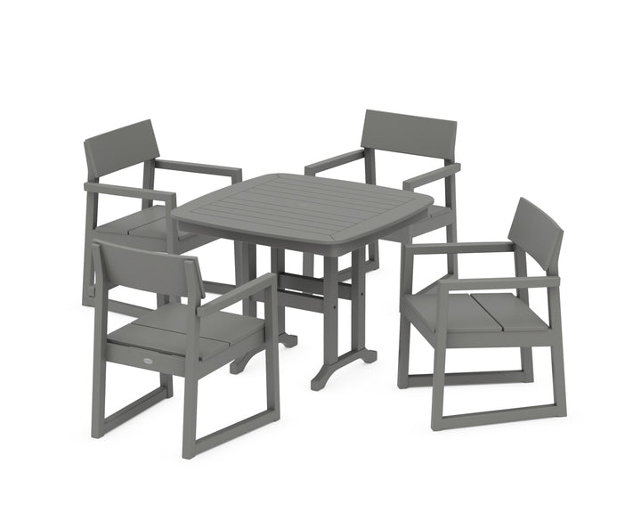 POLYWOOD® EDGE 5-Piece Dining Set