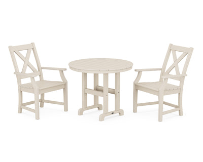 Braxton 3-Piece Round Dining Set