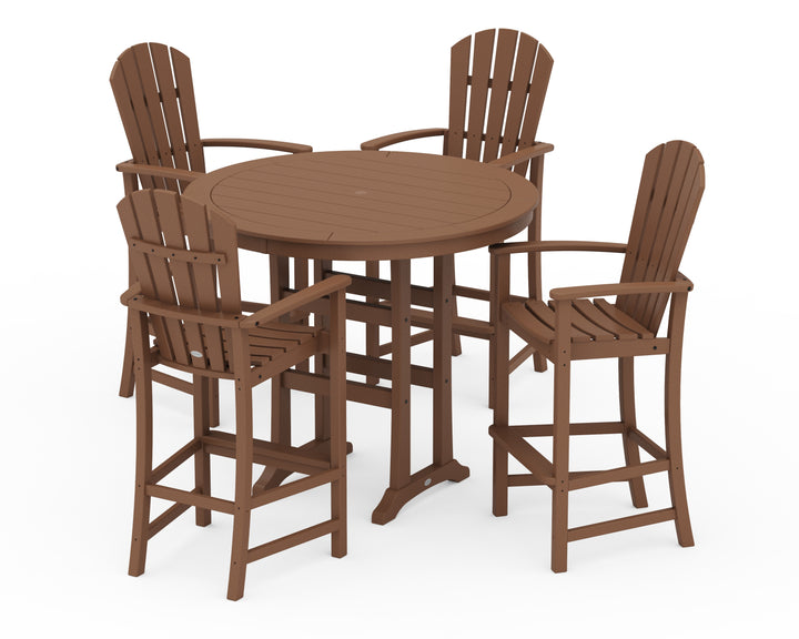 POLYWOOD® Palm Coast 5-Piece Round Bar Set