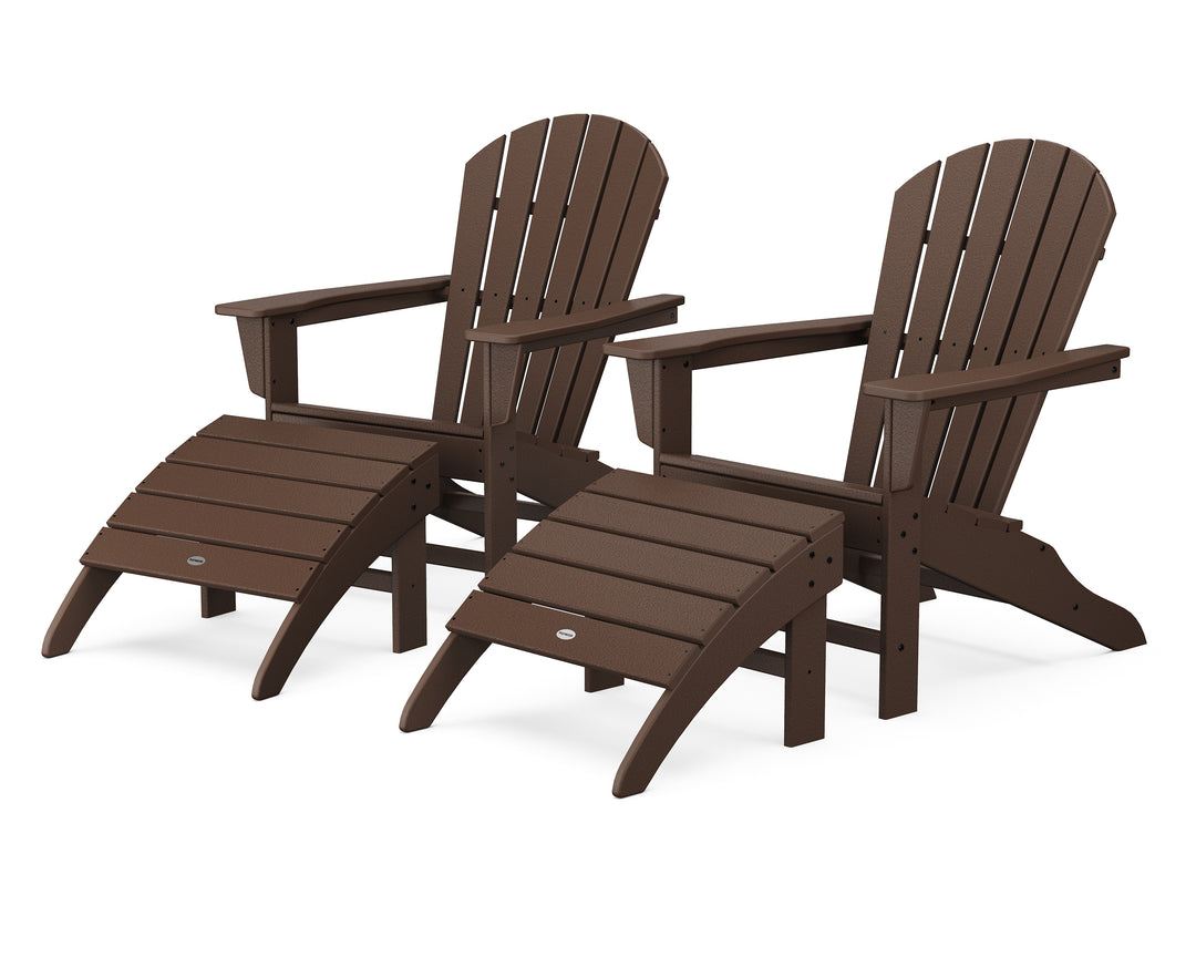 POLYWOOD® South Beach 4-Piece Adirondack Set