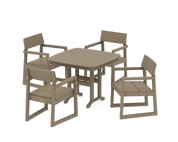 POLYWOOD® EDGE 5-Piece Dining Set