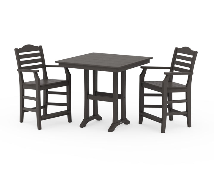 Draper James™ by  POLYWOOD® Savannah 3-Piece Farmhouse Counter Set with Trestle Legs