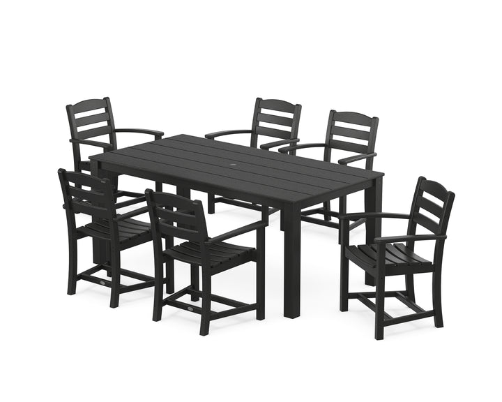 POLYWOOD® La Casa Cafe' Arm Chair 7-Piece Parsons Dining Set