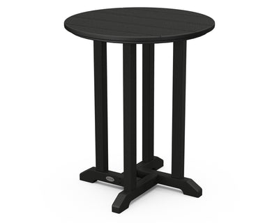 24" Round Farmhouse Bistro Table