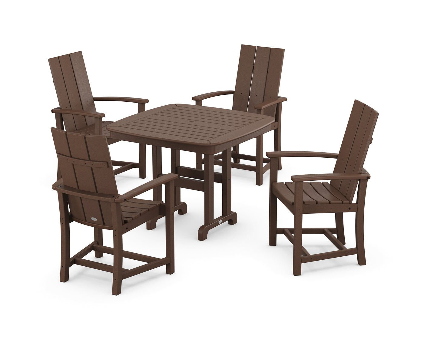 Modern Adirondack 5-Piece Dining Set