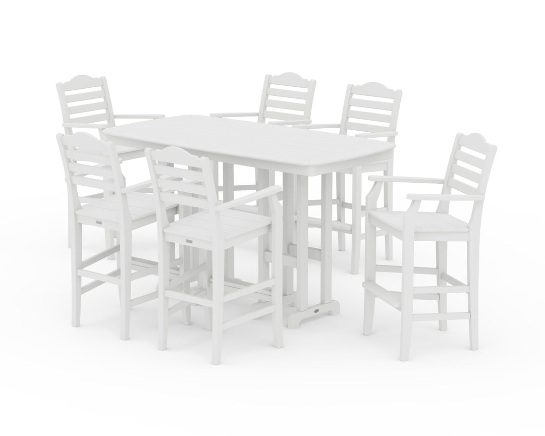 Draper James™ by  POLYWOOD® Savannah Arm Chair 7-Piece Bar Set