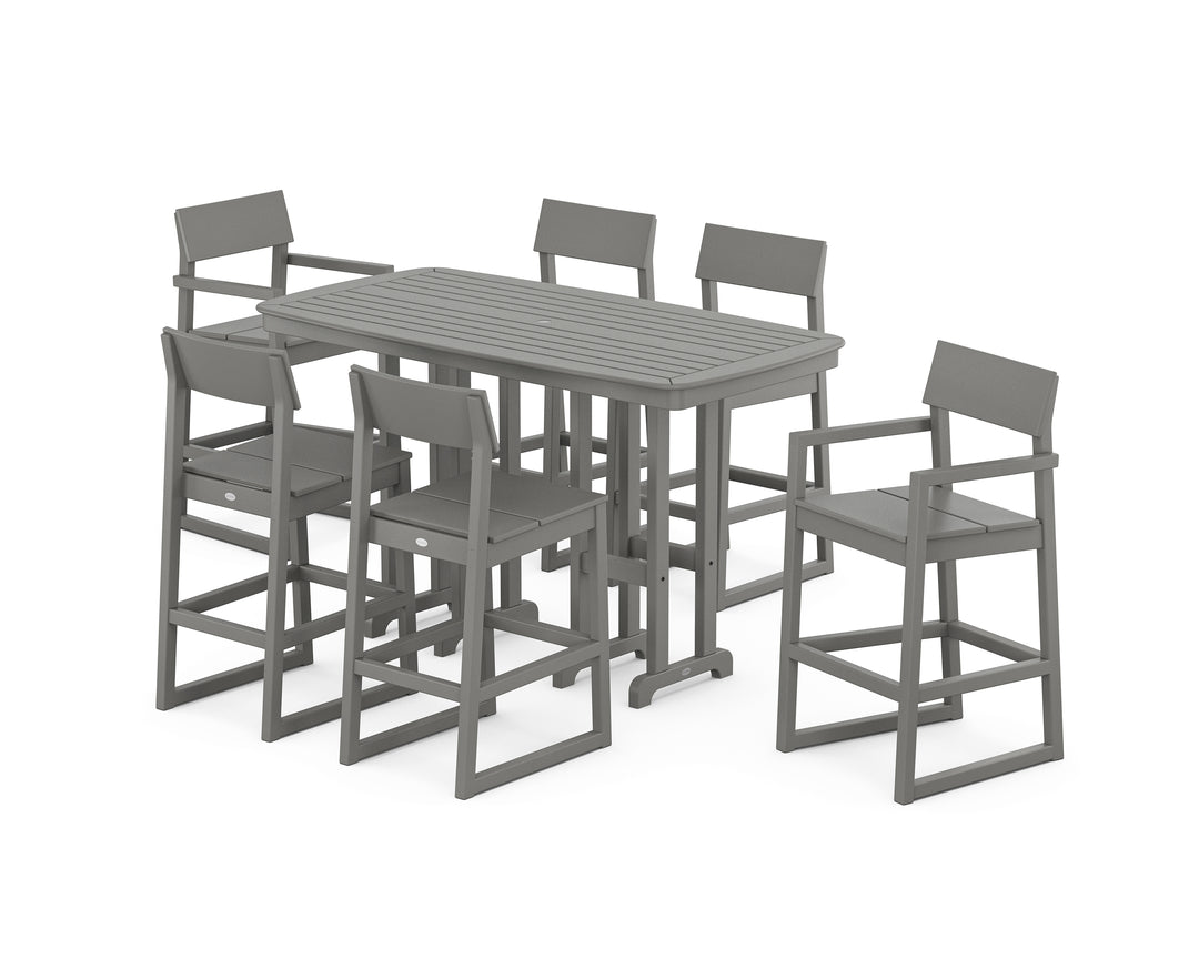 POLYWOOD® EDGE 7-Piece Bar Set