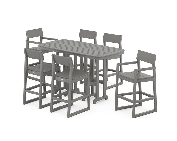 POLYWOOD® EDGE 7-Piece Bar Set