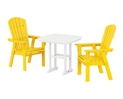 Nautical Adirondack 3-Piece Dining Set