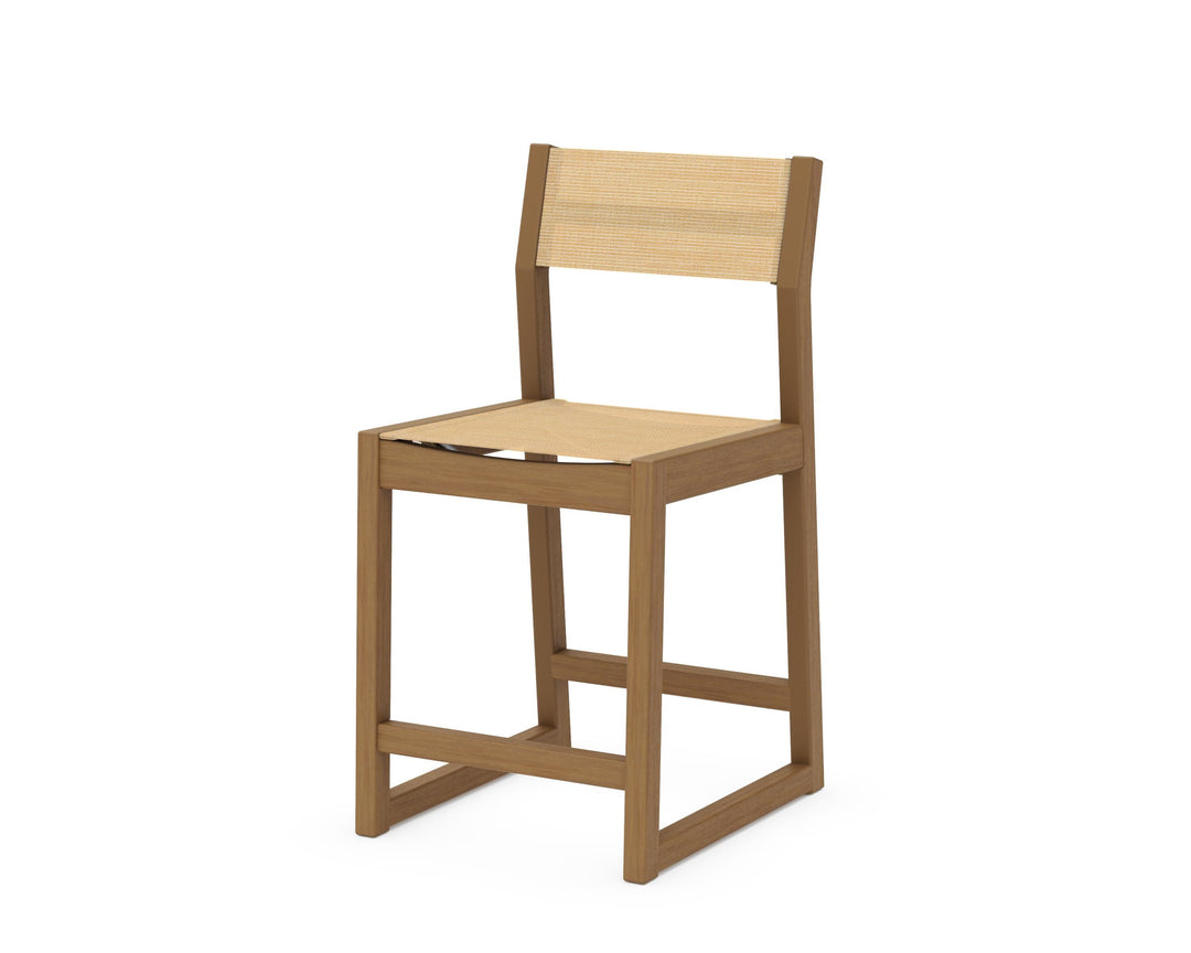 POLYWOOD® EDGE Sling Counter Side Chair