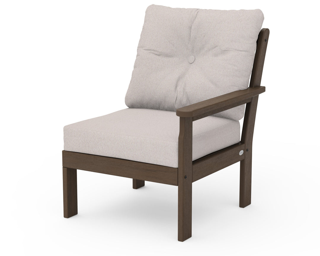 POLYWOOD® Vineyard Modular Right Arm Chair