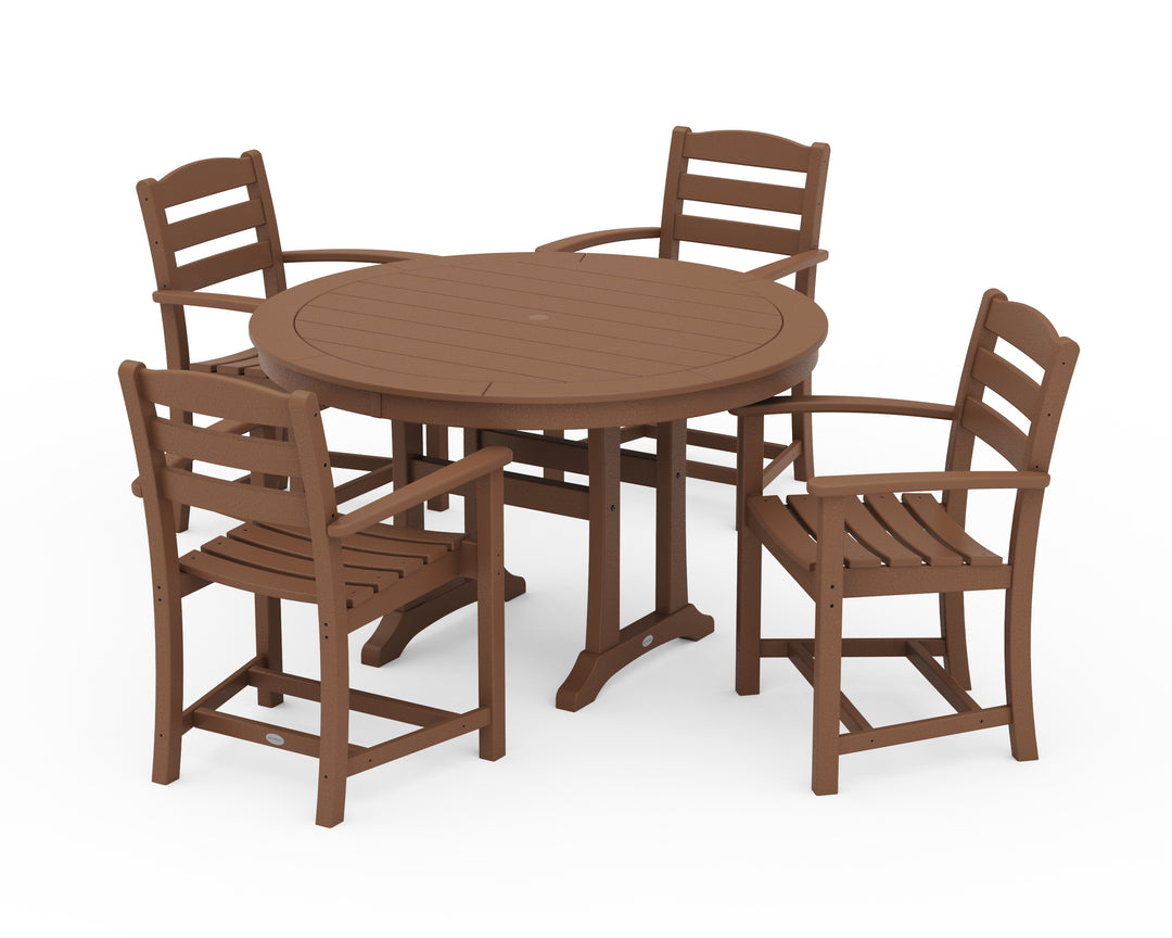POLYWOOD® La Casa Café 5-Piece Arm Chair Dining Set