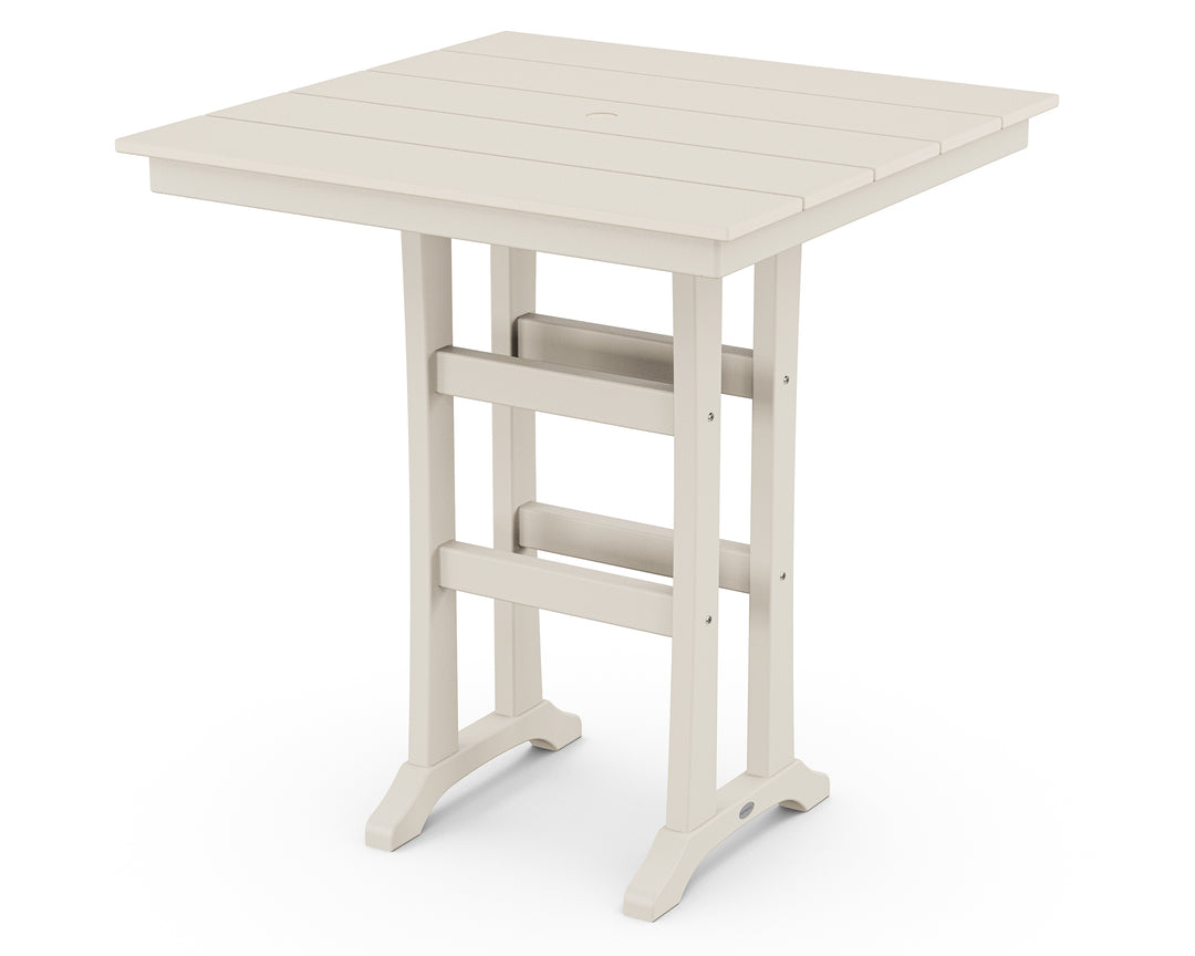 POLYWOOD® Farmhouse Trestle 37" Bar Table