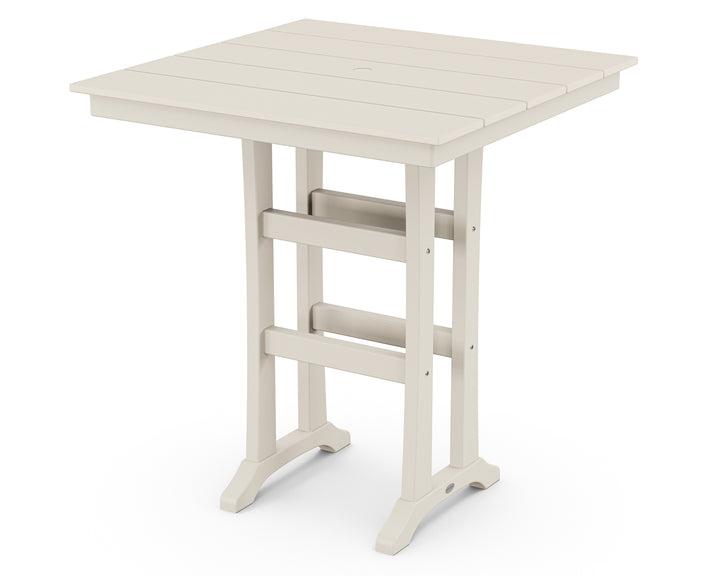 POLYWOOD® Farmhouse Trestle 37" Bar Table