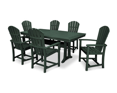 Palm Coast 7-Piece Dining Set with Trestle Legs