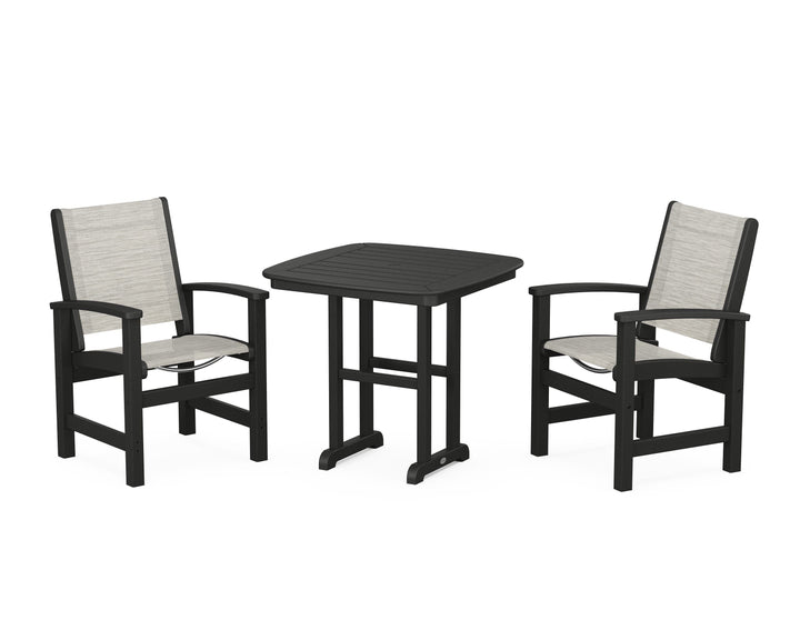 POLYWOOD® Coastal 3-Piece Dining Set