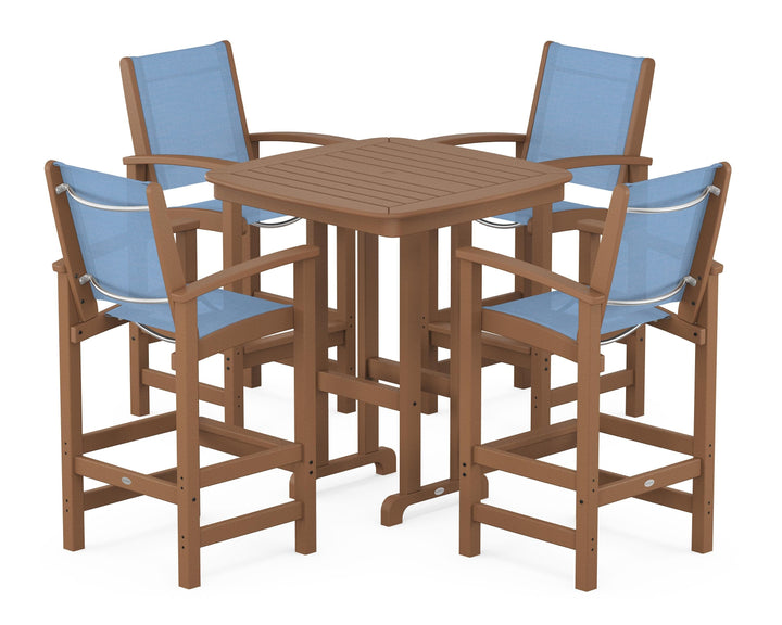 POLYWOOD® Coastal 5-Piece Bar Set